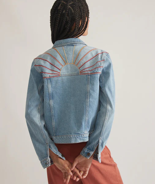 Embroidered Denim Jacket | Marine Layer