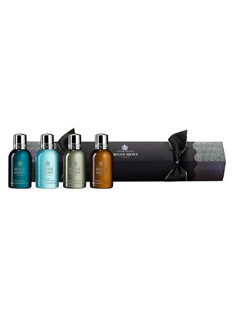 Woody & Aromatic Christmas Cracker 4-Piece Bath & Shower Gel Set | Saks Fifth Avenue