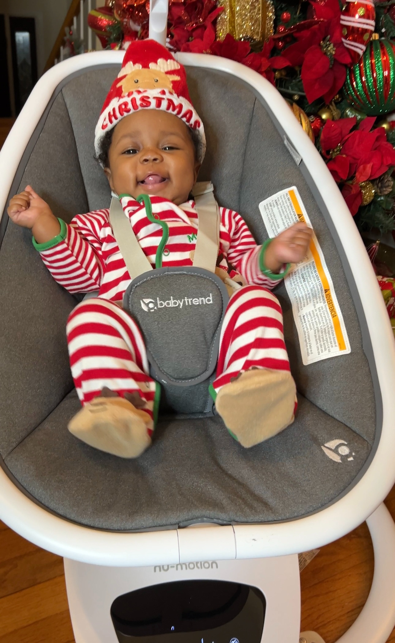 Sometimes all baby needs is a good swing and mama needs two free hands 😅 This Baby Trend swing has been saving our days lately  smooth motion, cute design, and baby approved naps! #BabyTrend #LTKbaby #MomLife 

 #LTKHoliday #LTKHome #LTKBaby