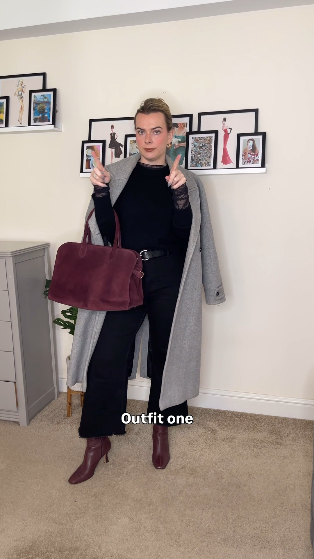 Office outfits for the winter 

Outfit 1 - black top, black jeans, grey coat, burgundy boots, burgundy bag 

Outfit 2- blue jeans, navy sweater, white turtleneck, tan boots 

Outfit 3- black blazer, scarf, light jeans, black boots 

#LTKWorkwear #LTKFindsUnder100 #LTKgrwm