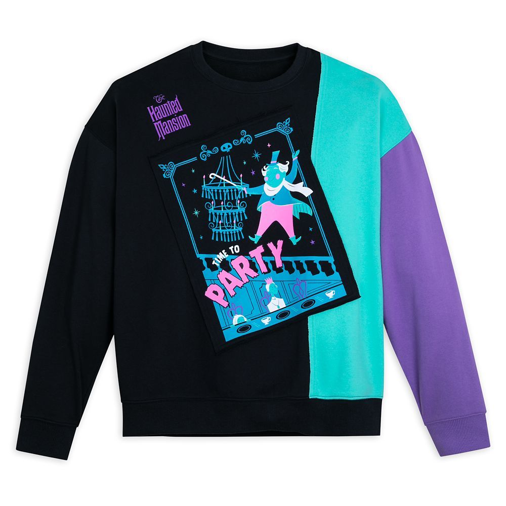 The Haunted Mansion Glow-in-the-Dark Pullover Sweatshirt for Adults | Disney Store