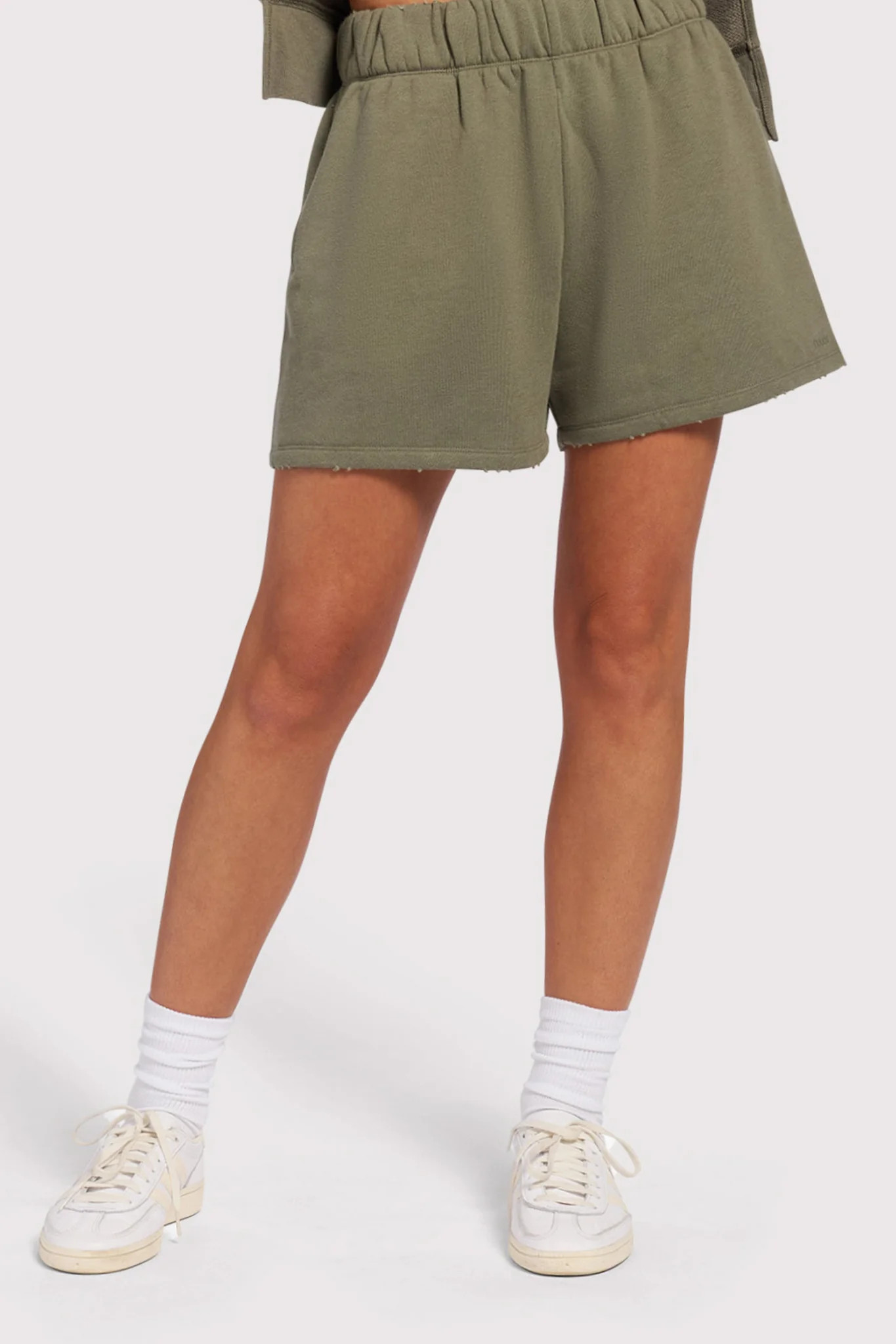 Vintage Fleece Short | Mist | Nuuds US