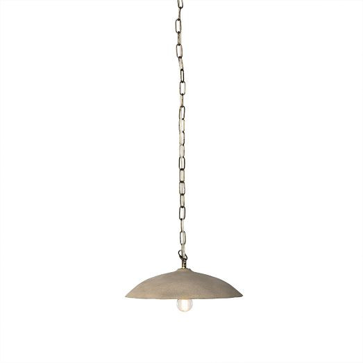 Organic Ceramic Pendant | West Elm (US)