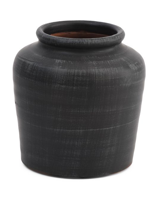 9in Textured Ceramic Vase | TJ Maxx