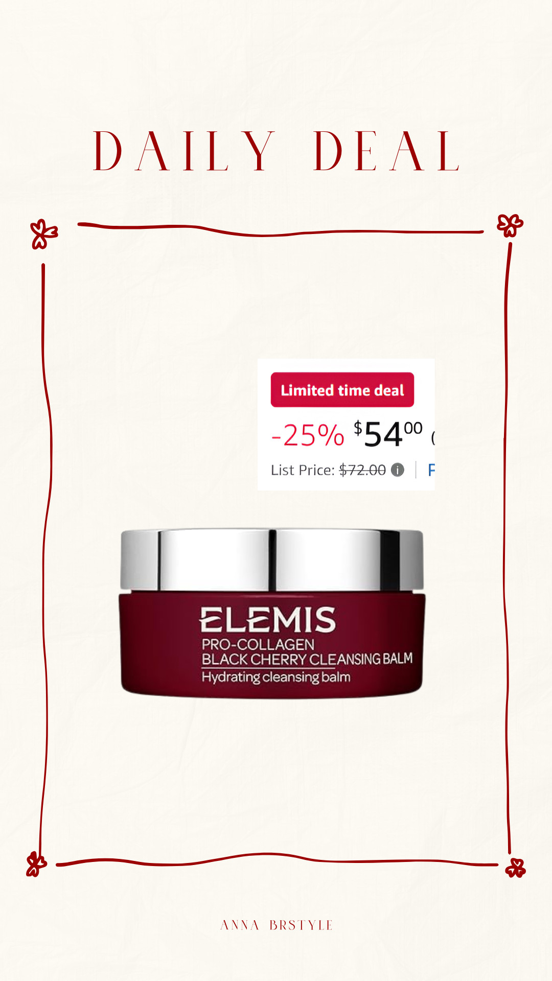 Amazon deals, beauty deals, elemis sale, elemis cleansing balm, annabrstyle 

 #LTKSaleAlert