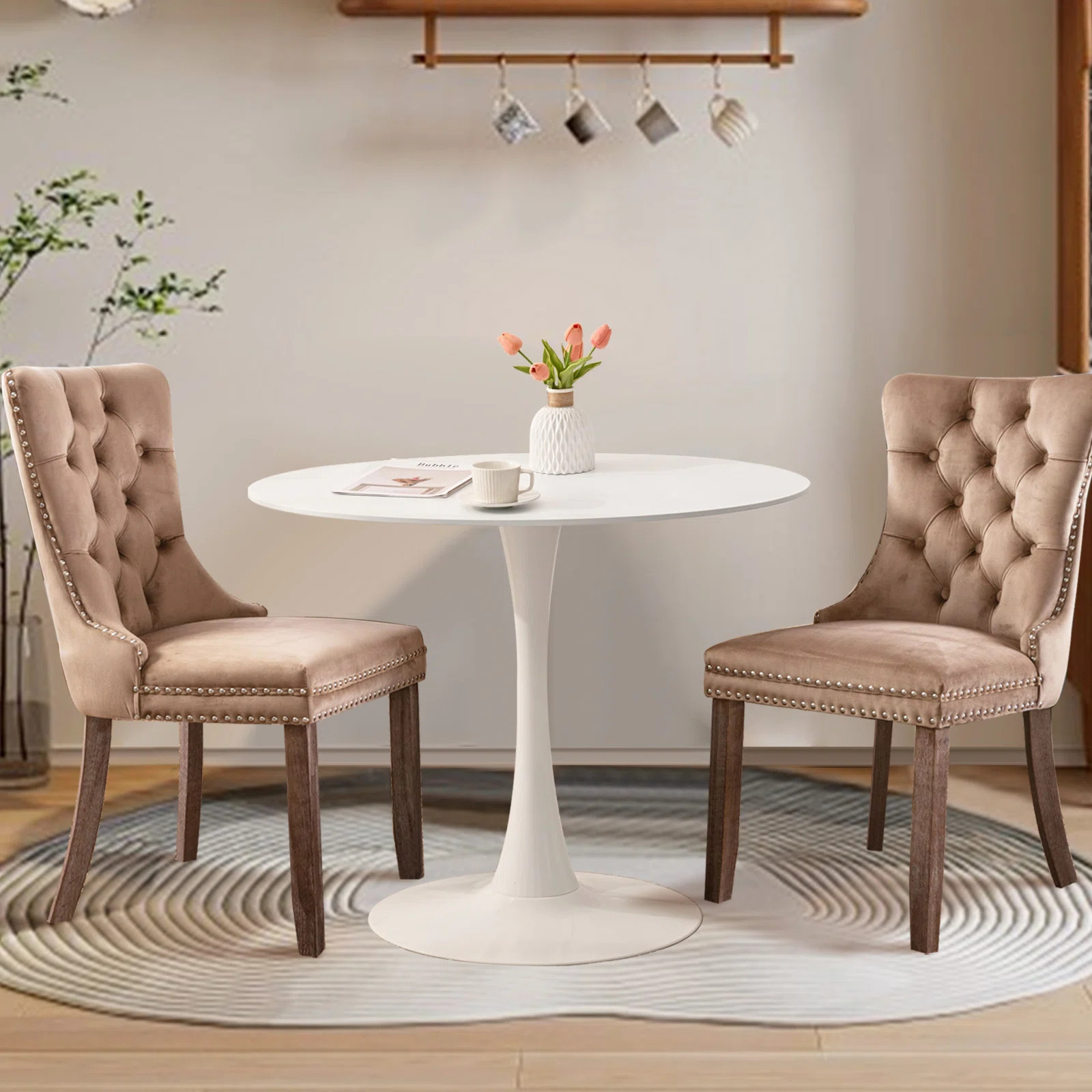 Round Dining Table Sets with 2 chairs | Wayfair North America