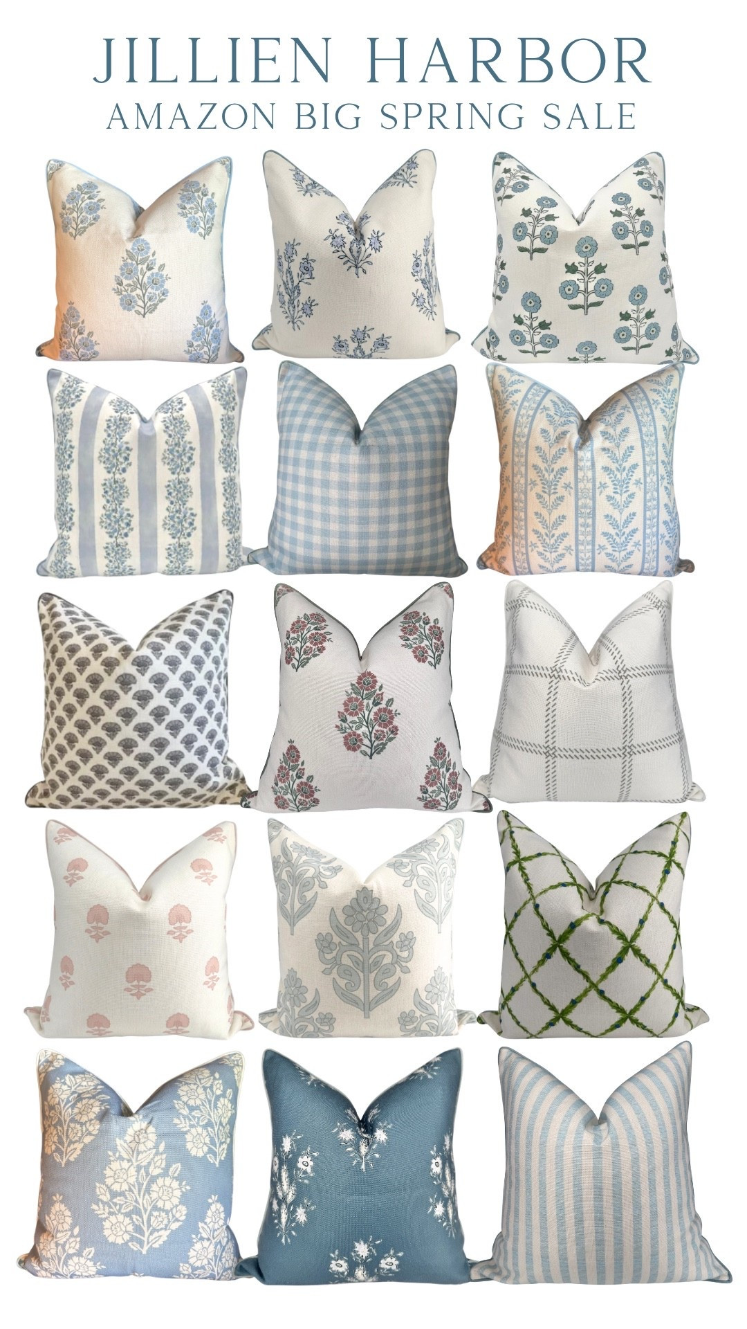 Jillien harbor pillow cover sale! 

#LTKHome #LTKSaleAlert
