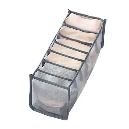 Underwear Storage Box Resuable Clothes Organizer Basket Flodable Drawer Divided Portable Container,  | Walmart (US)