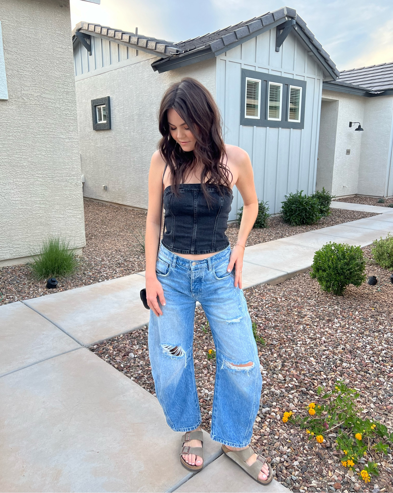 cute casual fit 🤪 small in A+F top + waist 26 in Free People jeans

#LTKfindsunder100 #LTKGiftGuide #LTKstyletip