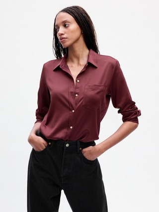 Satin Shirt | Gap (US)