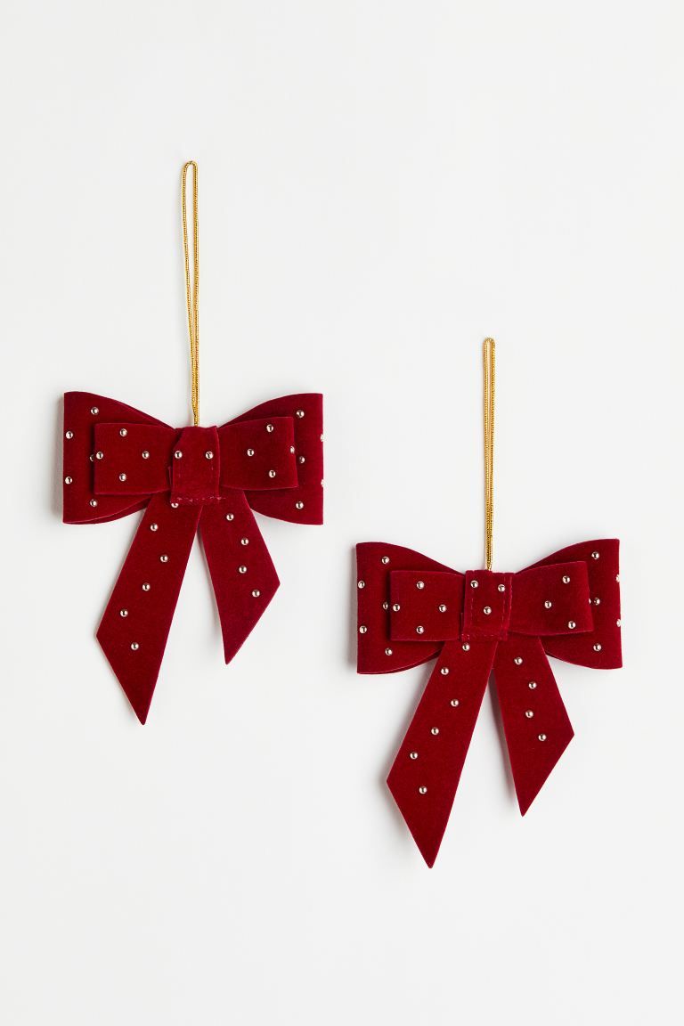 2-pack Christmas Ornaments | H&M (US)