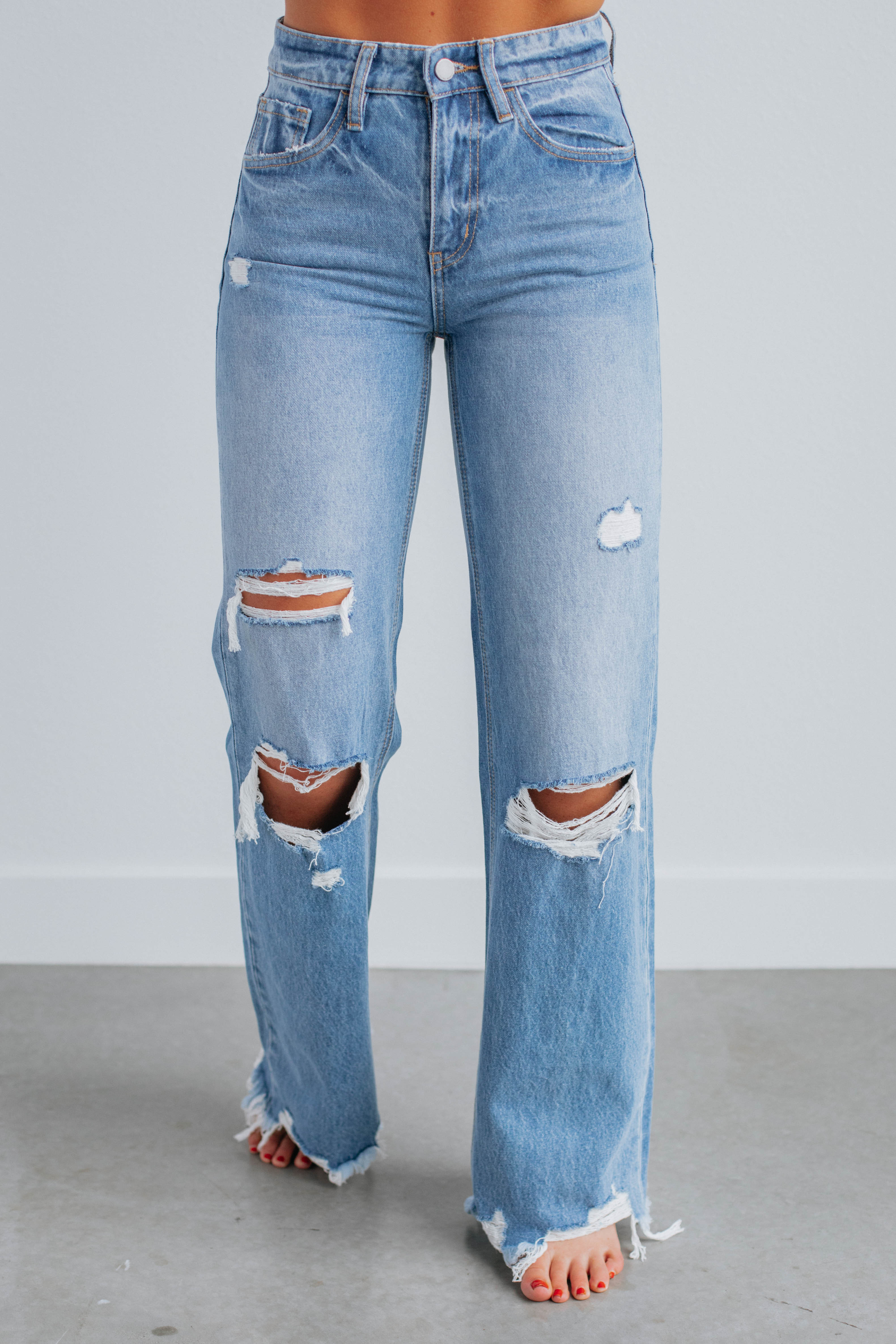 Khloe Flying Monkey Jeans 28 / 32" | Wild Oak Boutique