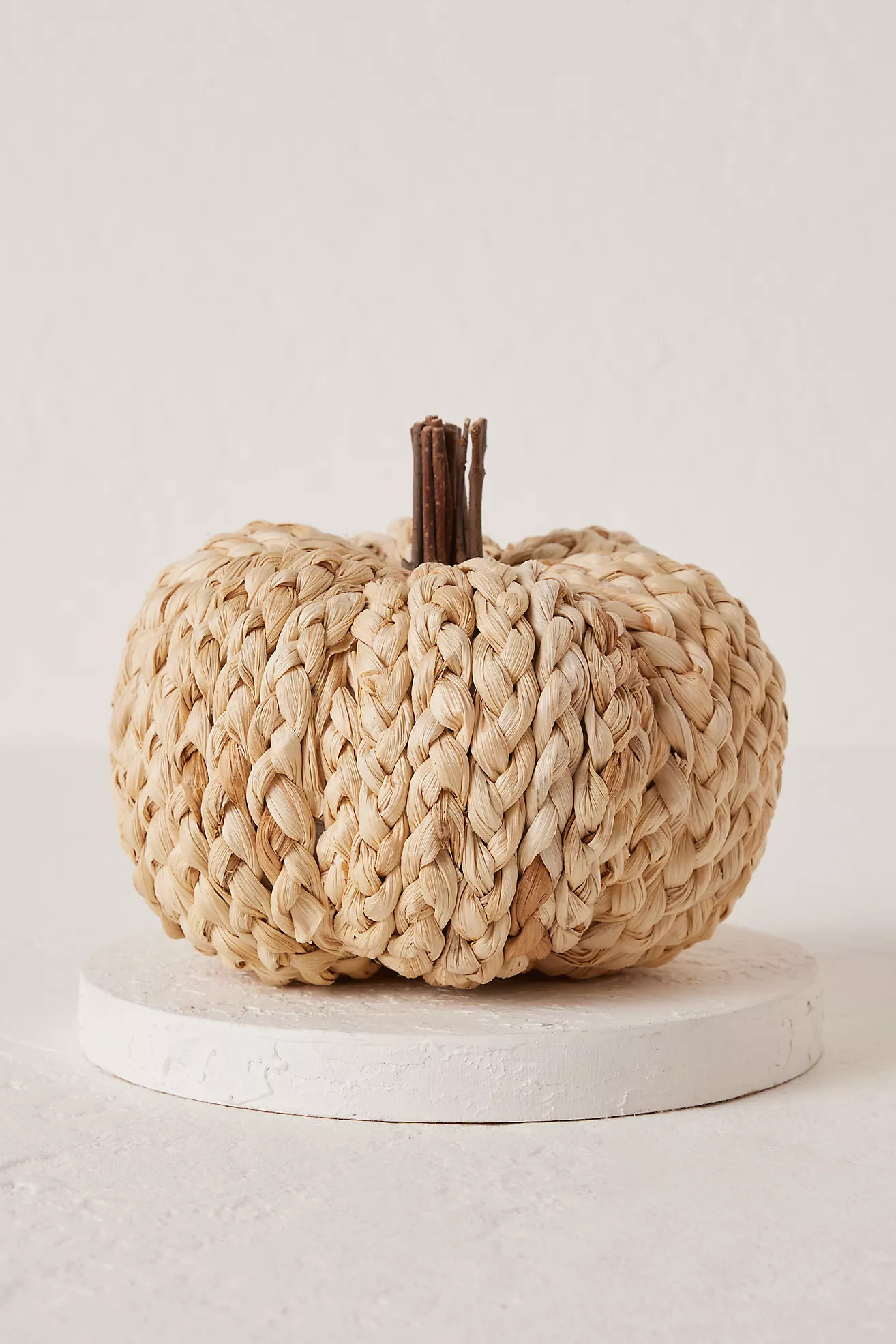 Woven Pumpkin Halloween Decoration, Small | Anthropologie (UK)