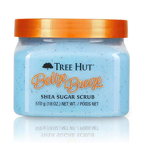 Tree Hut Ocean Glow Hydrating Shea Sugar Scrub - Replenish & Renew, 18 Ounce (Pack of 1) | Amazon (US)