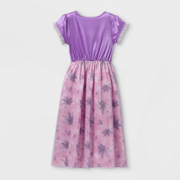 Girls' Disney Princess Rapunzel Nightgown - Purple | Target