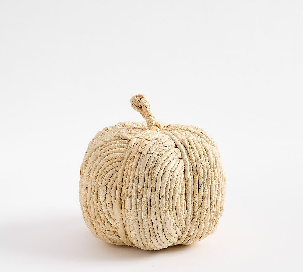 Eclectic Woven Pumpkin | Pottery Barn (US)