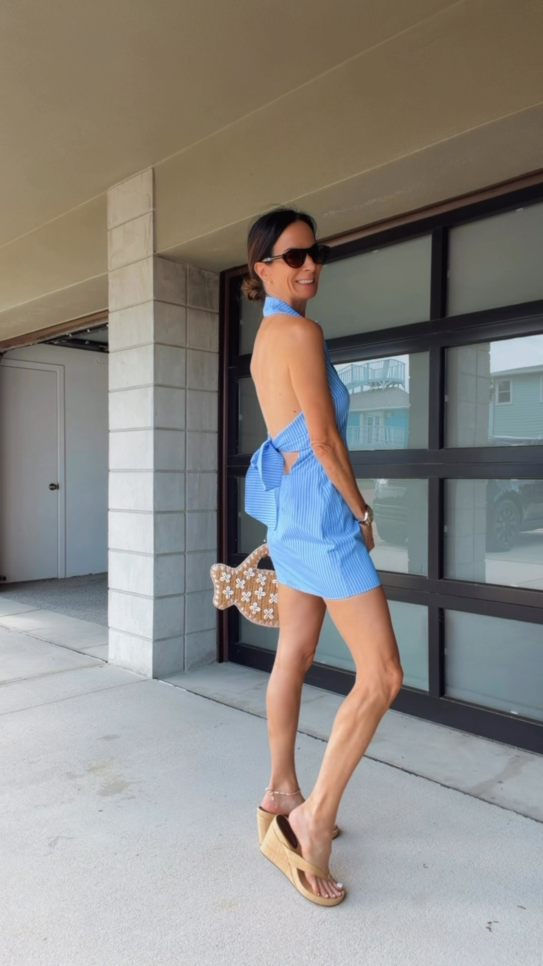 A little blue dress, a pair of wedges, and my favorite fish bag… because dinner plans deserve a cute outfit. 🩵🐠✨

This dress had me at hello. The fit is so flattering, the stripes feel perfectly coastal, and it’s one of those pieces that looks like you put in way more effort than you actually did.

Throw on a few accessories, grab a fun bag, and suddenly you’re ready for sunset cocktails, dinner with friends, and whatever the night brings.

Proof that sometimes the simplest outfits are the cutest. 💙

#NicoleColeeStyle #OOTN #RevolveStyle #SummerStyle #CoastalChic

#LTKdayinmylife #LTKgrwm #LTKootd