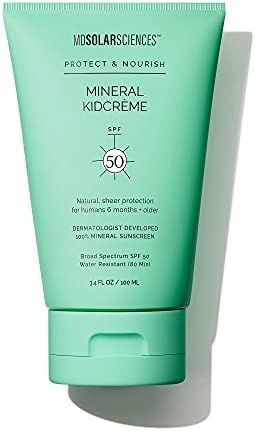 MDSolarSciences Kids Sunscreen SPF 40-50, Gentle Water Resistant Reef Safe Formula Available in Stic | Amazon (US)