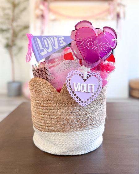Valentine’s Day love basket for little girls 💕 

#LTKfamily #LTKkids #LTKSeasonal