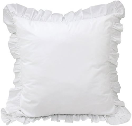 Queen's House 2-Piece White Euro Shams | Amazon (US)