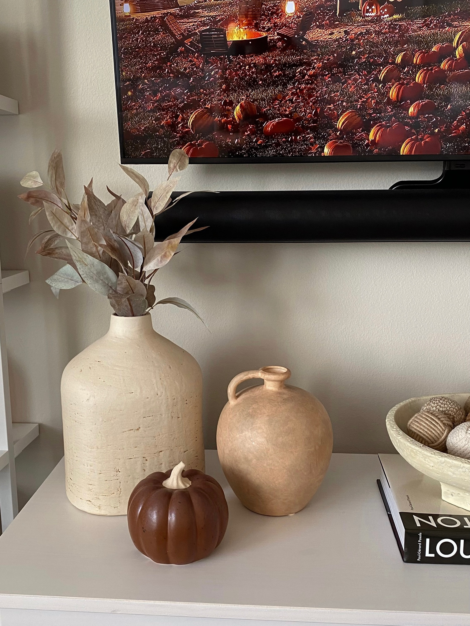 Fall console decor 

#LTKSeasonal #LTKunder50 #LTKhome