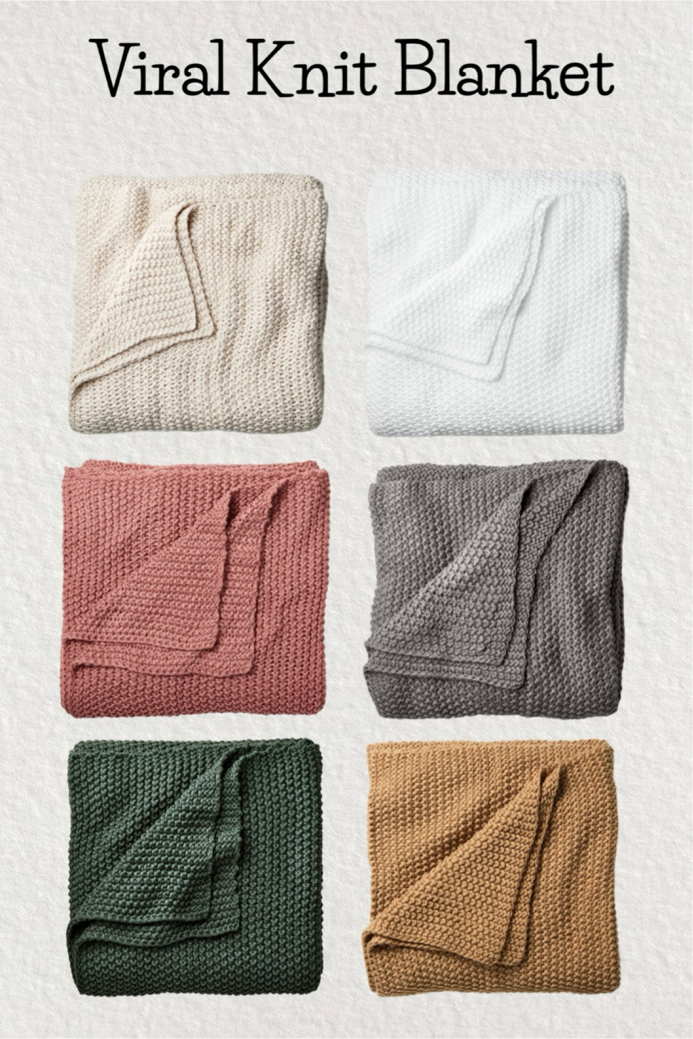 Viral knit blanket on sale!! 

#LTKHome #LTKSaleAlert #LTKFallSale