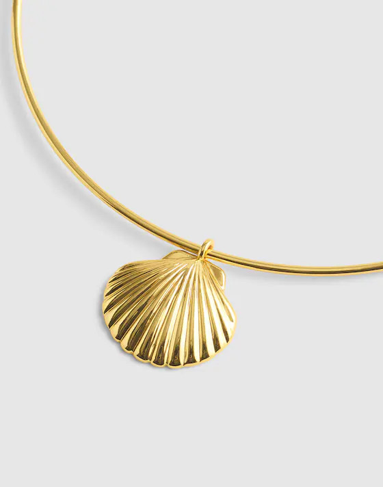 Shell Wire Choker Necklace | Madewell