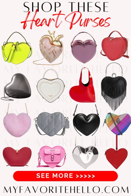 Sharing my favorite heart purse picks in time for Valentine’s Day. I will be sharing some Valentine’s Day outfits over the next few days featuring these heart purses. 


#heartpurses #vdaypurses #trendybags
Heart purse for Valentine’s Day, heart bags for vday outfits, Valentine’s Day bags, heart shaped bags, vday purses #LTKHoliday 

#LTKitbag #LTKparties