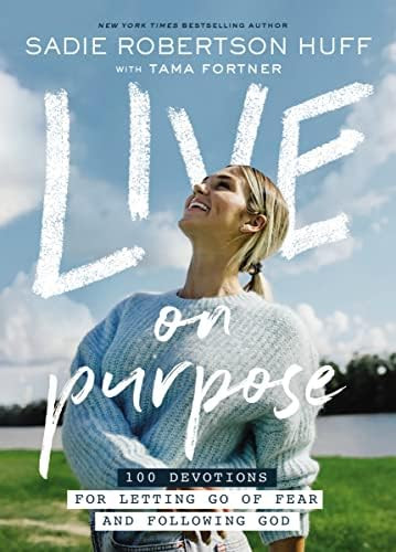 Live on Purpose: 100 Devotions for Letting Go of Fear and Following God | Amazon (US)
