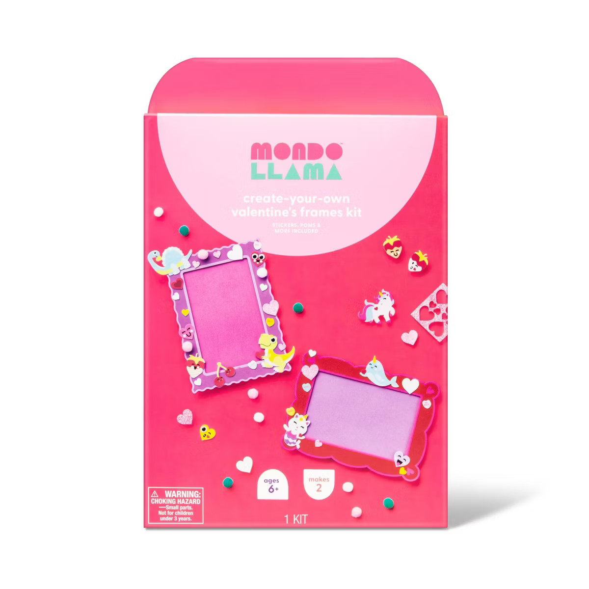 Create-Your-Own Valentine's Day Frame Kit - Mondo Llama™ | Target