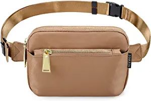 Amazon.com | ZORFIN Fanny Packs for Women Men, Crossbody Fanny Pack, Belt Bag with Adjustable Str... | Amazon (US)