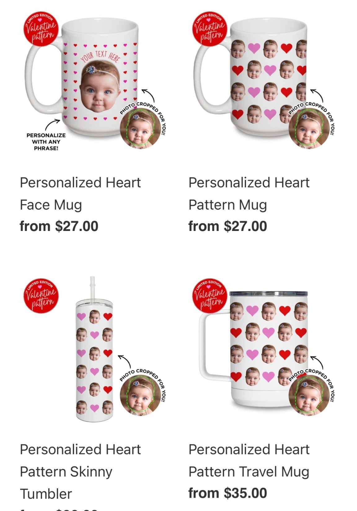 Personalized cups for Valentine’s Day 

#LTKValentine