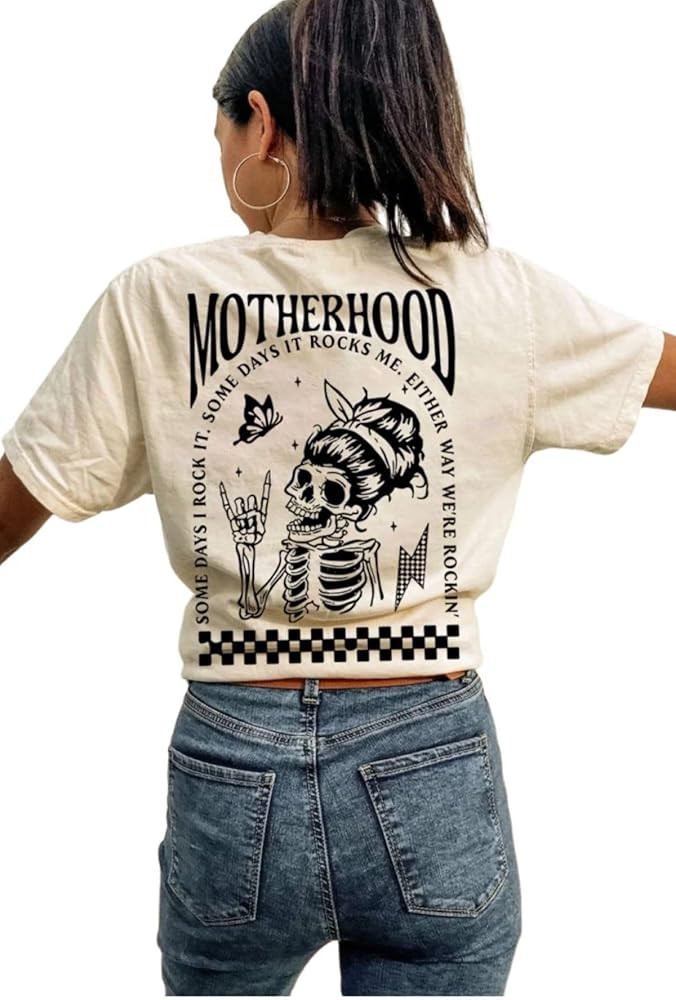 Nursing Shirts Maternity Tops for Women Zipper Summer Breastfeeding T-Shirt Pregnancy Clothes Fri... | Amazon (US)