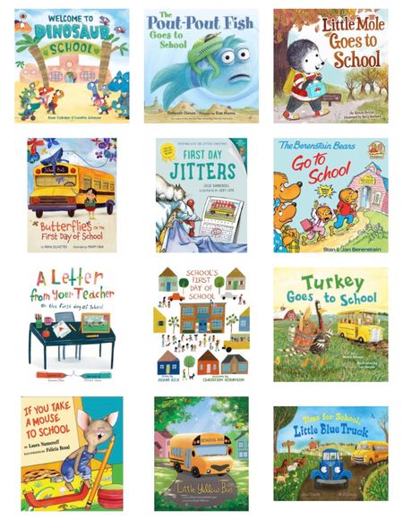 Back to school books! Including a few to help little ones conquer those back to school jitters. 

#LTKfamily #LTKunder50