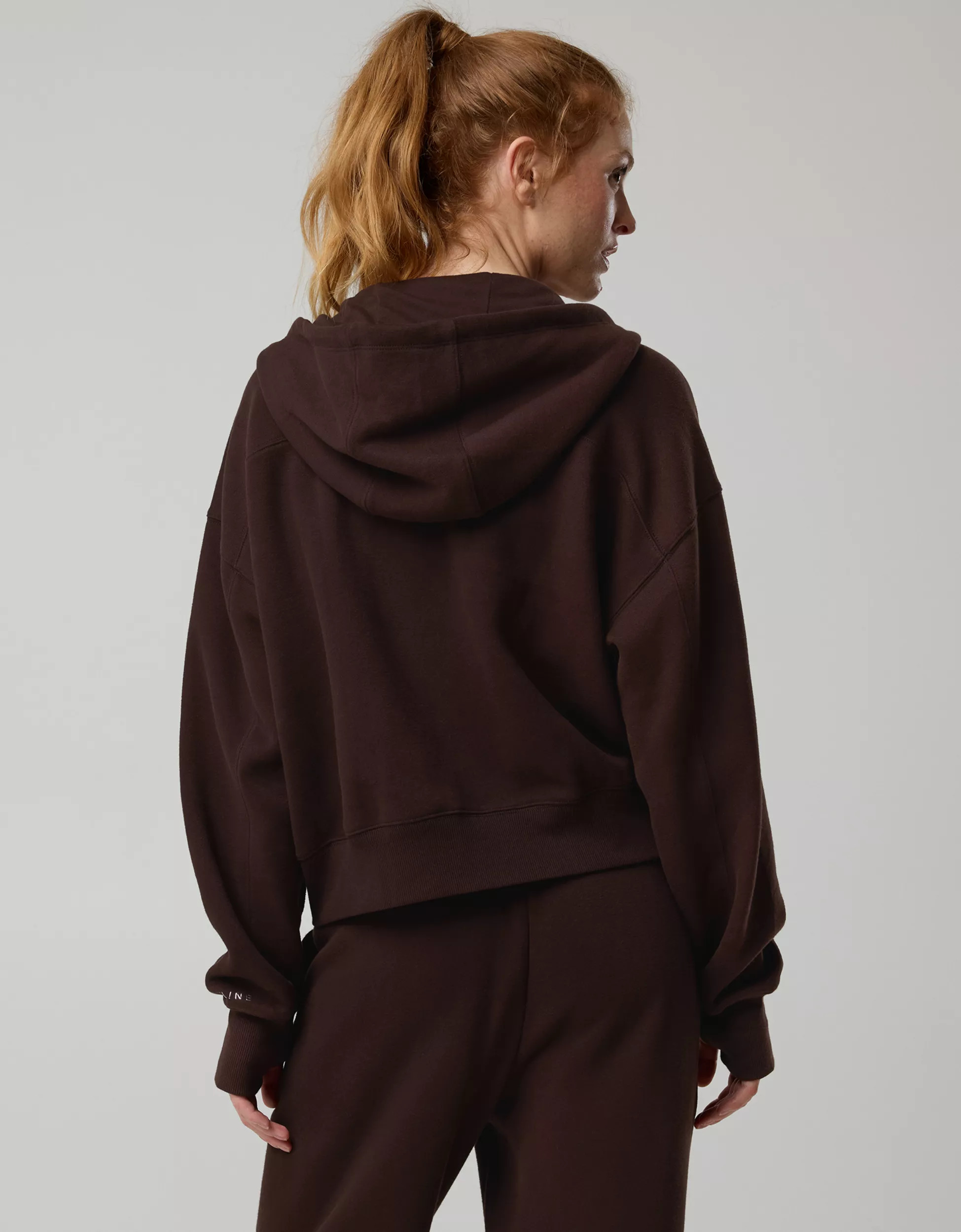 OFFLINE By Aerie Cloud Fleece Classic Full Zip Sweatshirt | American Eagle Outfitters (US & CA)