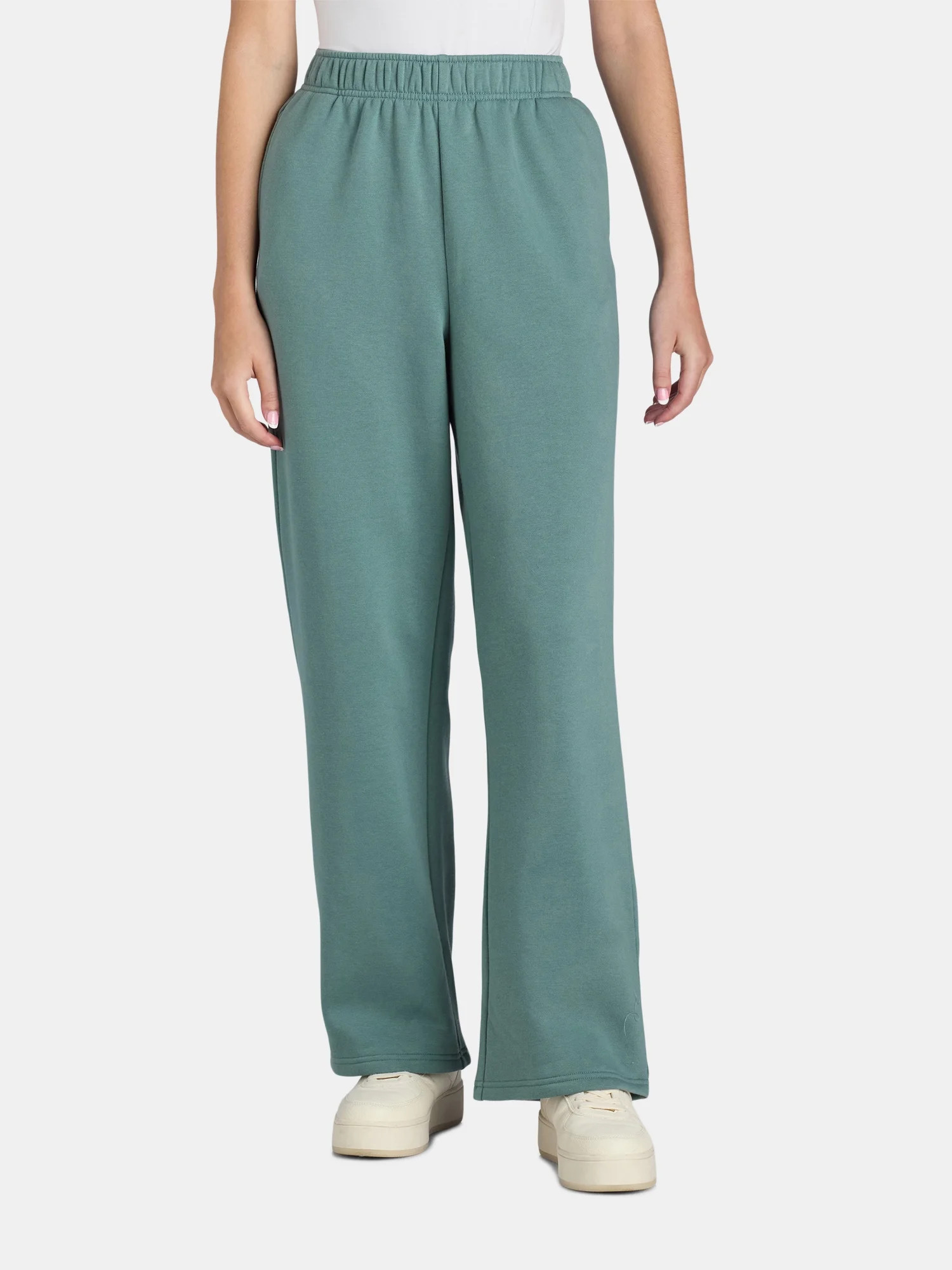 Athletic Works Women's Fleece Pants with Pockets, Sizes XS-XXXL - Walmart.com | Walmart (US)