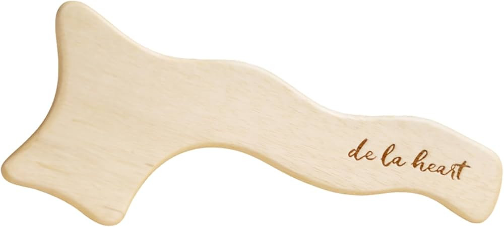 de la heart Wooden Lymphatic Body Massage Tool | Handheld Body Sculpting & Cellulite Massager for... | Amazon (US)
