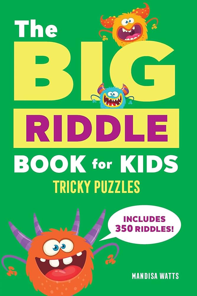The Big Riddle Book for Kids: Tricky Puzzles | Amazon (US)