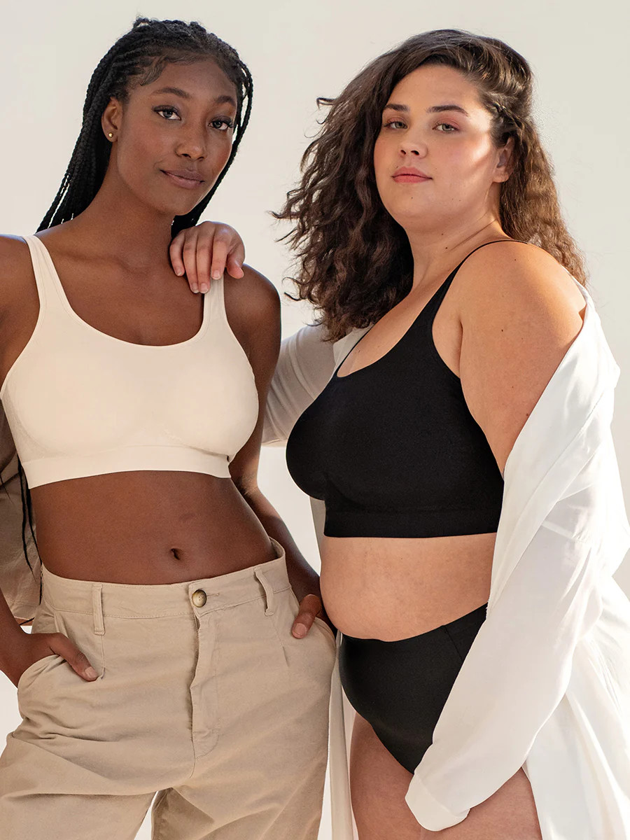 Shapermint Essentials Everyday Comfort Straps Wireless Shaping Bra | Shapermint