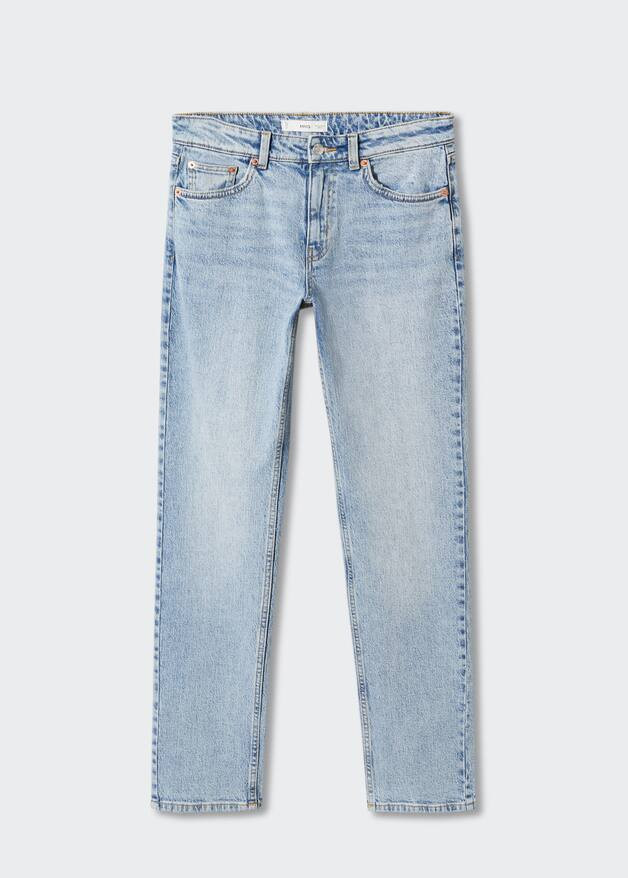 Medium-comfort straight jeans | MANGO (UK)
