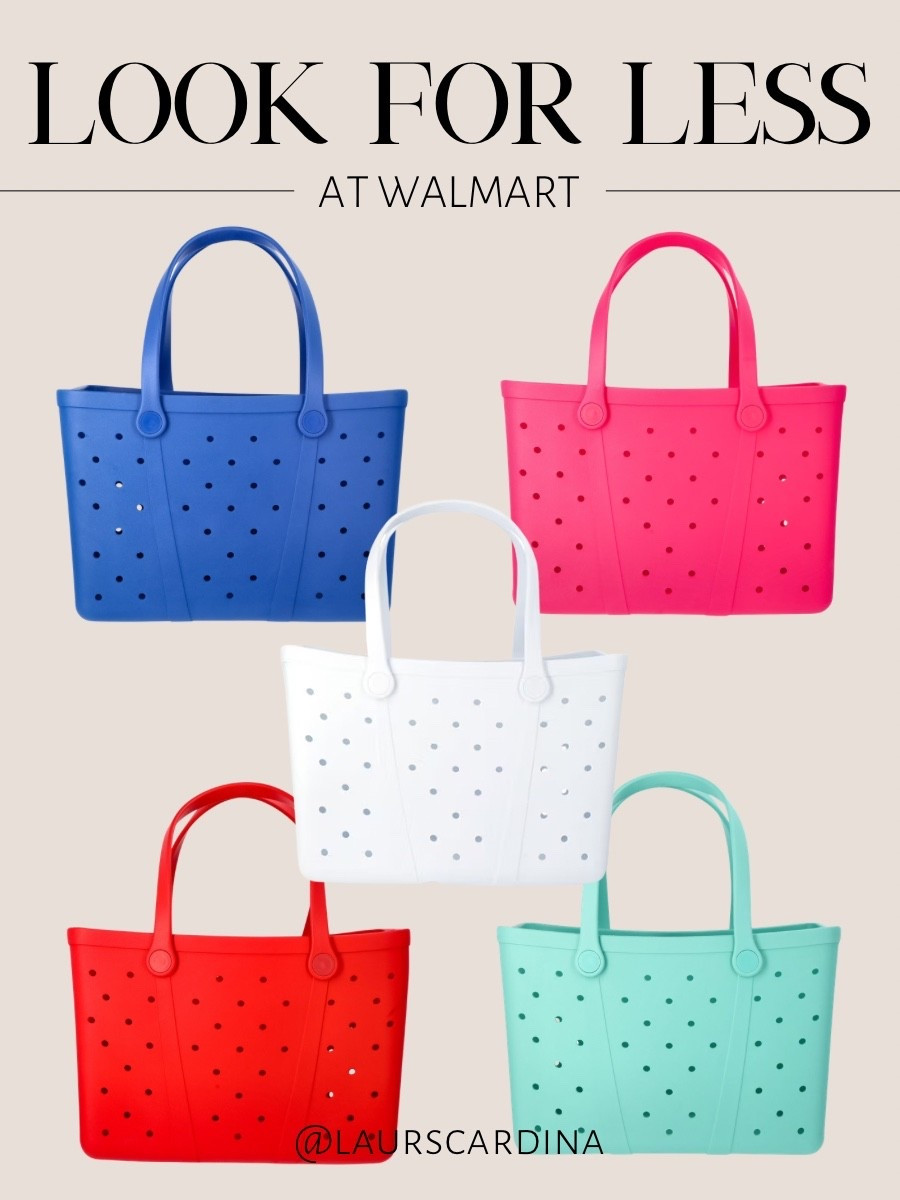 Look for less totes from Walmart come in five colors!

Beach bag, pool bag, Walmart fashion, look for less

#LTKActive #LTKFindsUnder50 #LTKootd