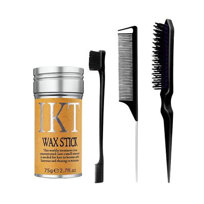 Hair Wax Stick Set, Slick Stick for Hair Control, Non-greasy Smooth Hair Styling | eBay US