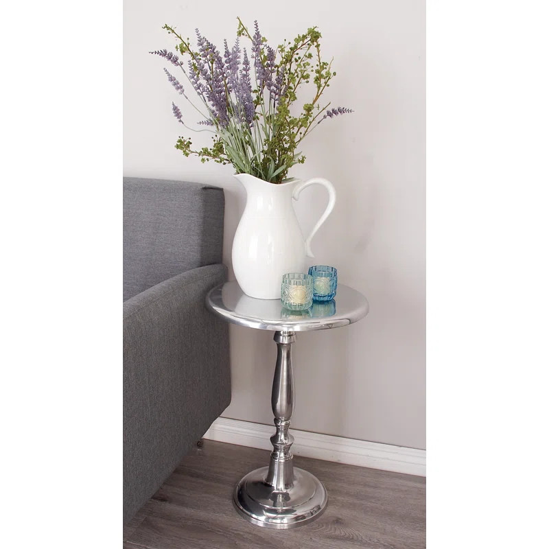 Hednesford Aluminum End Table | Wayfair Professional