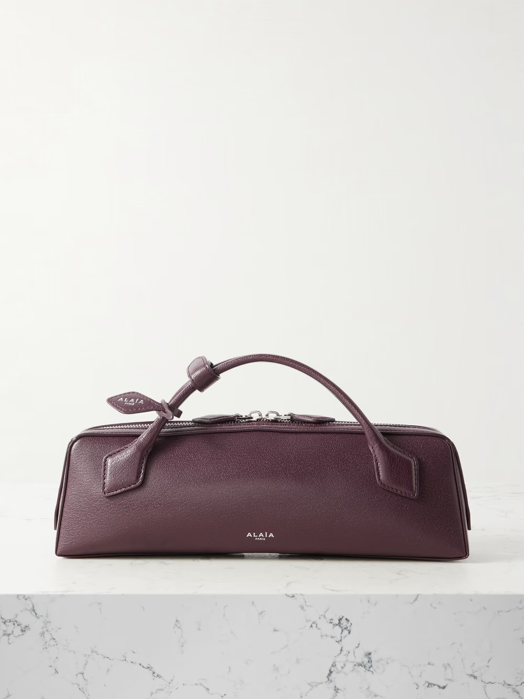 Le Teckel textured-leather tote | NET-A-PORTER (US)