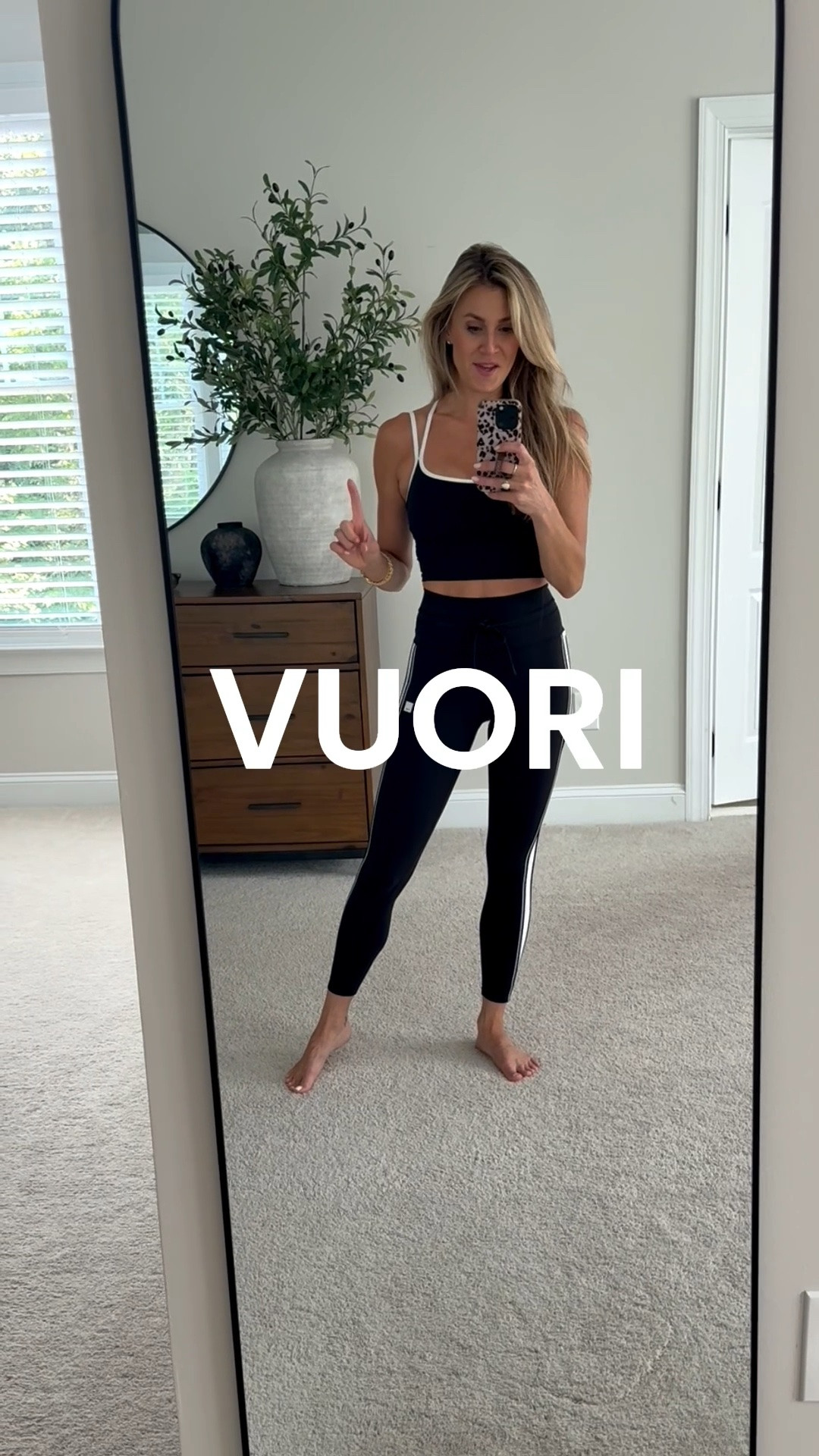 My favorite Vuori set to date—and that's saying A LOT. 😍 I’ve tried the Amazon dupes, but the quality just doesn’t compare. I always come back to my Vuori leggings! 🤍

#LTKActive #LTKmomlife #LTKgrwm
