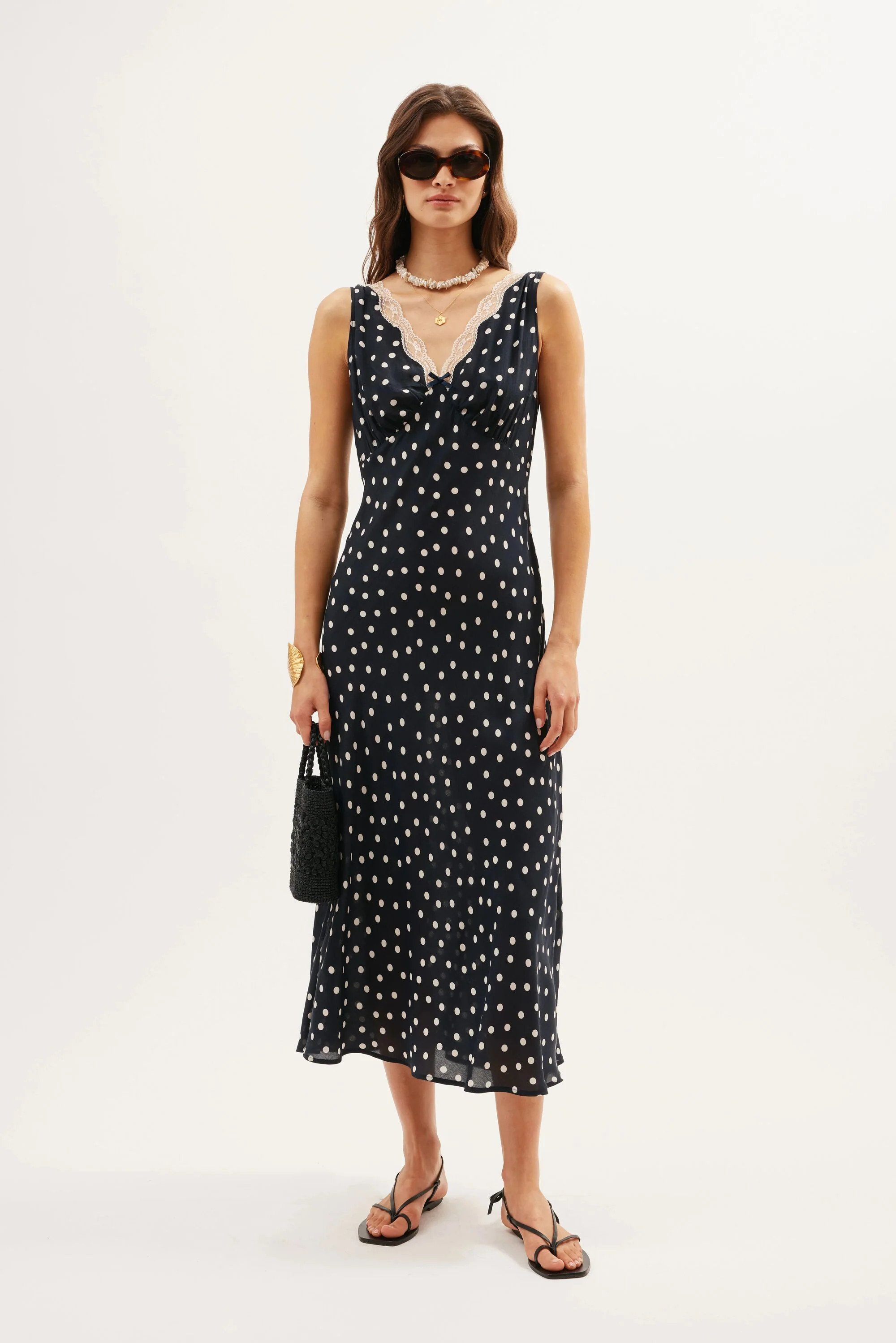 Sandrine - Bohemia Spot Deep Navy | Rixo