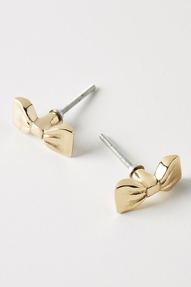 Bow-Tied Knobs, Set of 2 | Anthropologie (US)