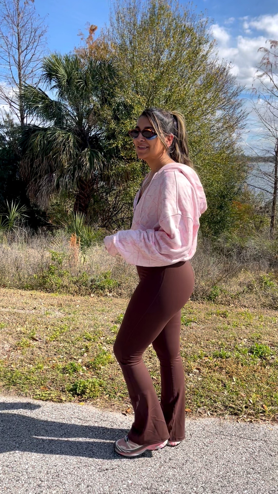 Hot girl walks in the best one piece jumpsuit 

#LTKootd #LTKActive #LTKfitnessgoals