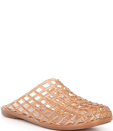 Jeffrey Campbell Sea Glass Jelly Mules - 8 | Dillard's