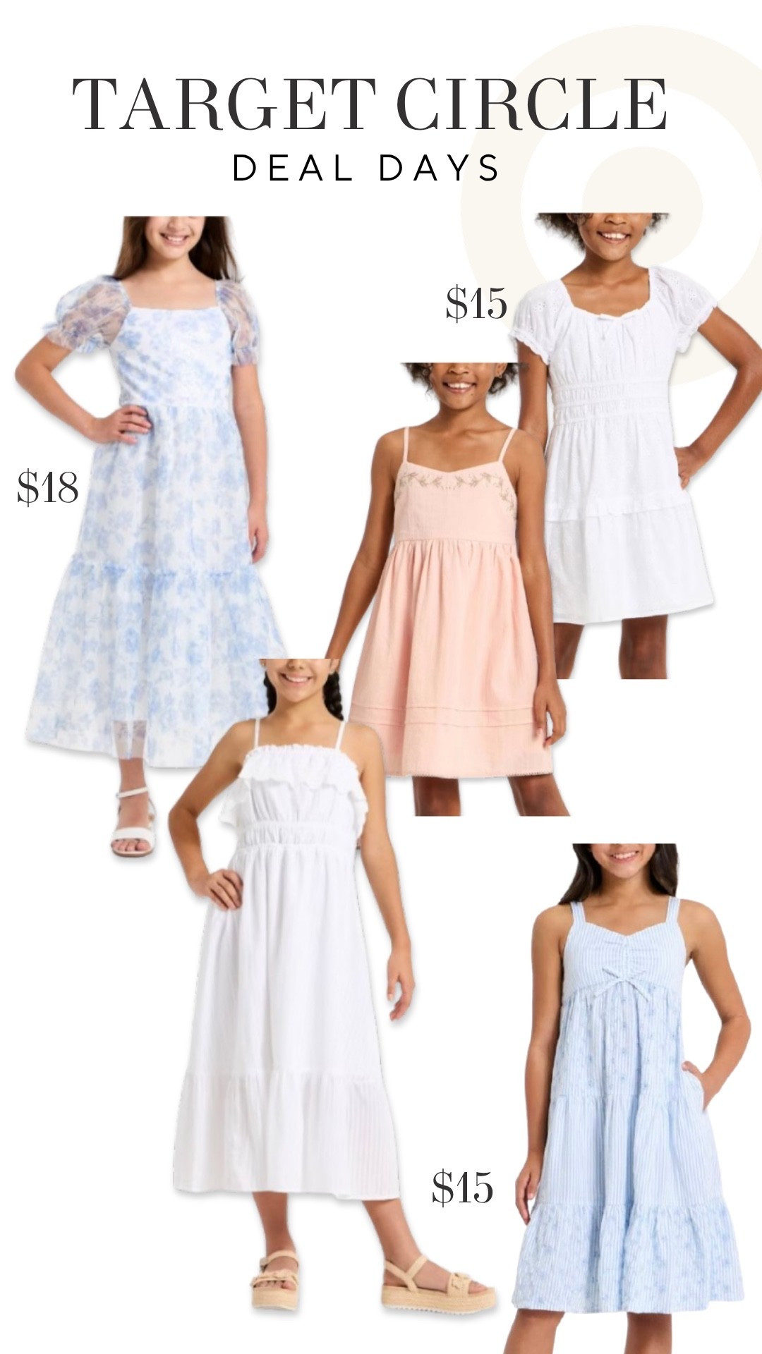 The cutest girls dresses are on SALE! Target Circle Deal Days is the time to grab all the spring-ready styles for less. These are too good to miss!

#LTKSaleAlert #LTKKids #LTKSeasonal